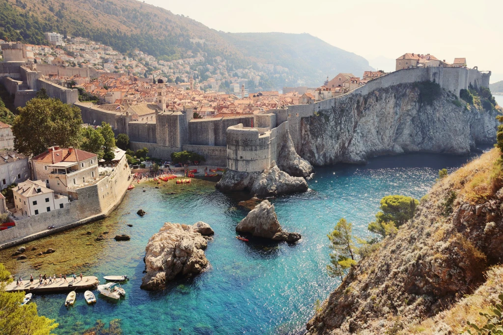 Imagine de sus Dubrovnik Croatia