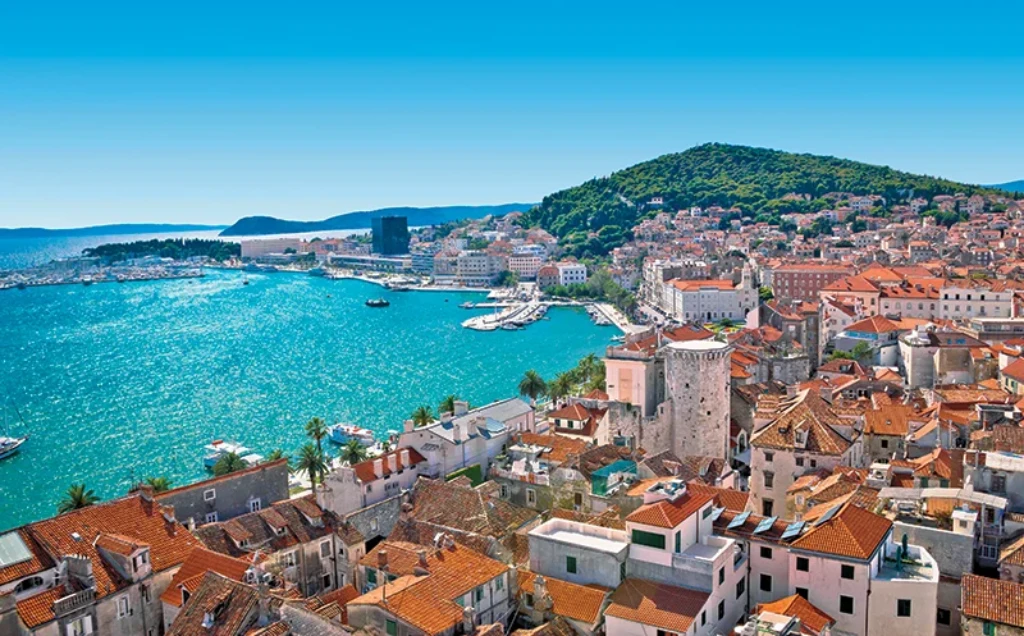 Imagine panoramica Split Croatia